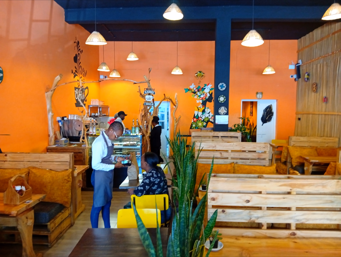 Seating space - Nyeri Town Branch