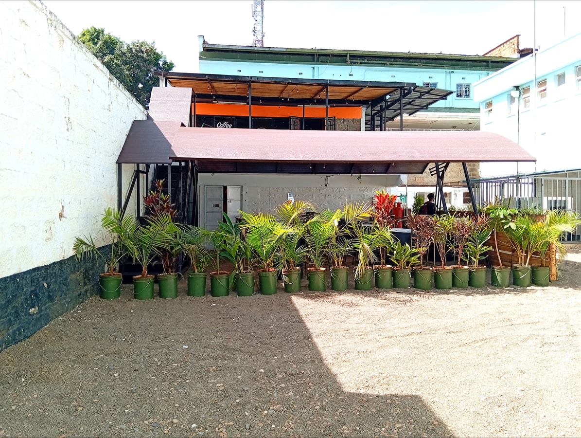 Interior dining space - Nyeri Town Branch