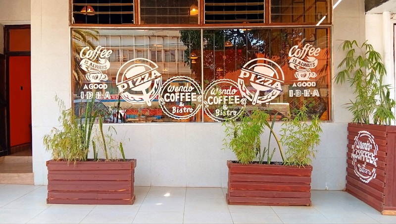 Interior dining view